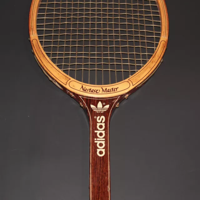 Vintage echten Adidas Ilie Nastase Wood