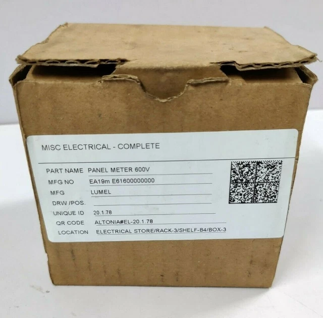 LUMEL EA19M E61600000000 Panneau Mètre 600V