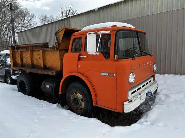 1968 FORD F N C 700 COE Dump Truck With Extra Bed Clean