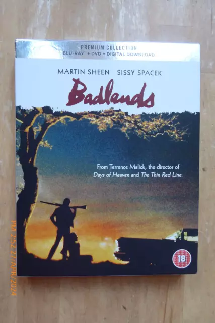 Badlands - Premium Collection [2018 Blu Ray & DVD] T. Malick | Sheen, Spacek RgB