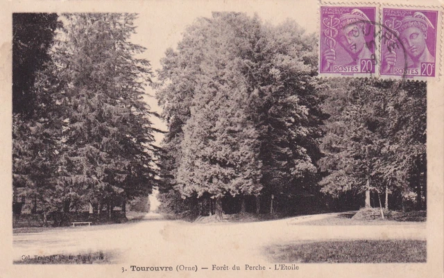 Carte Postale Ancienne CPA 61 – Tourouvre, Avenue De La Gare – Années 1900