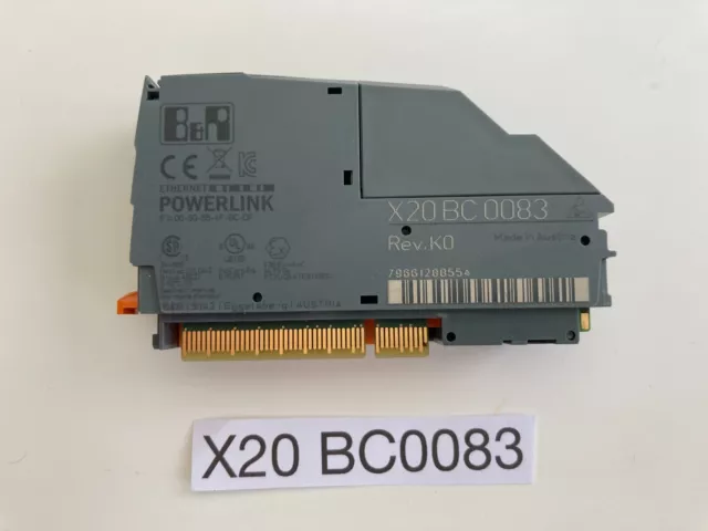 BR automation X20 BC0083