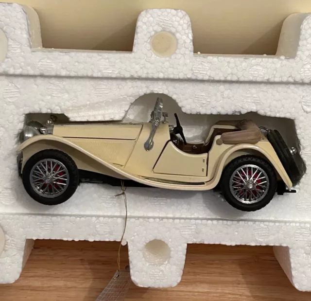 Franklin Neuwertig 1:24 Massstab Präzisionsmodellauto 1938 Jaguar Ss-Ioo.  Verpackt