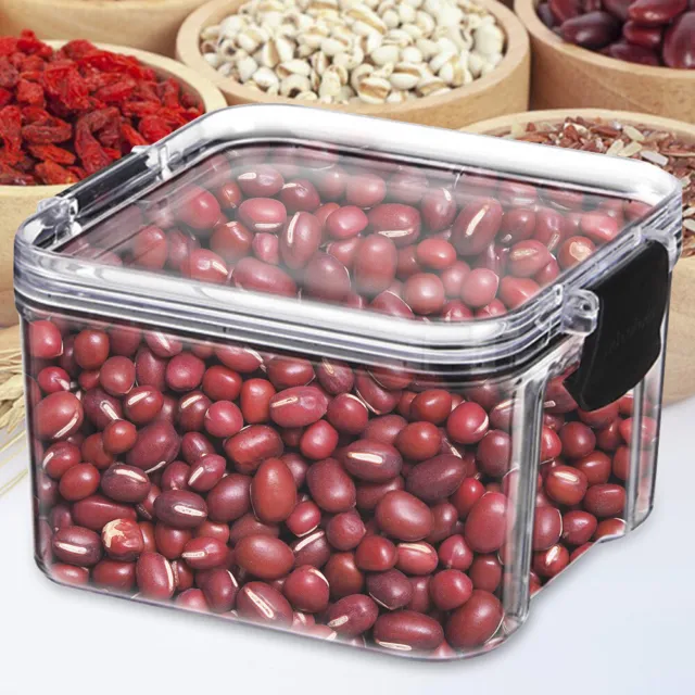 fr Moisture-Proof Airtight Storage Box Kitchen Sealed Jars Household Kitchen Too