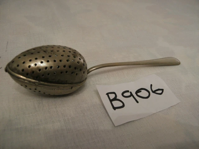 ANTIQUE TEA INFUSER THE UNICUS HJ COOPER PATENT 1890s Nickel silver ...