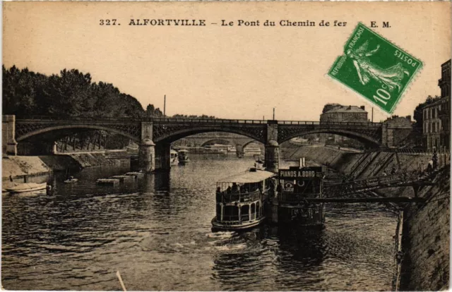 CPA Alfortville Pont du Chemin de Fer (1364372)