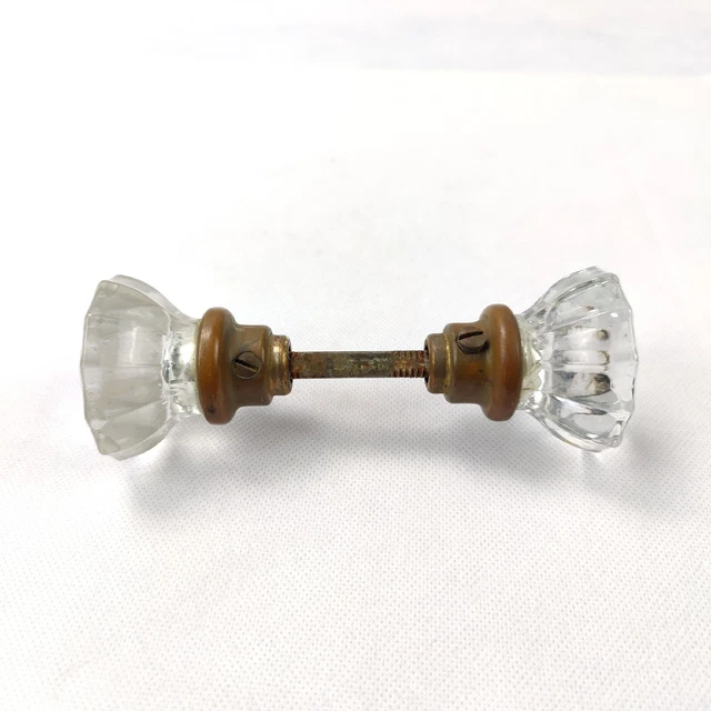 Early 20th Century Victorian Style Crystal Door Knob