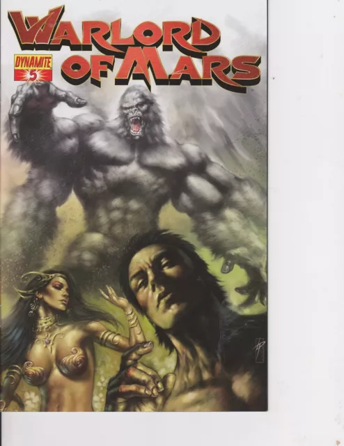 Warlord of Mars #5 Parillo variant cover!  Dynamite 2011