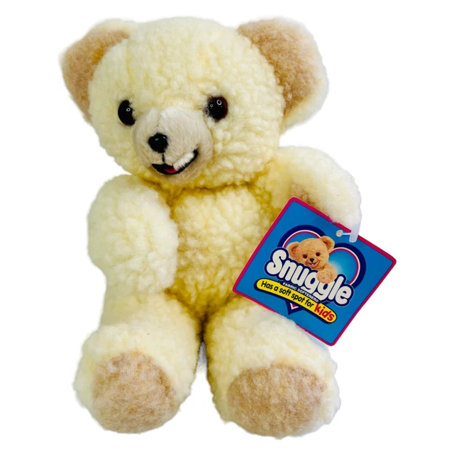 SNUGGLE BEAR PLUSH Doll Vintage 1997 Lever Brothers Fabric Softener HTF