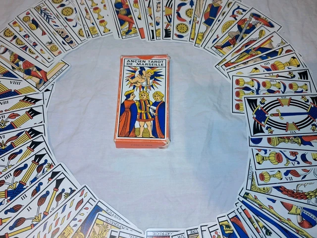 Tarot De Marseille – édition Paul Marteau, Grimaud, ±1988, France