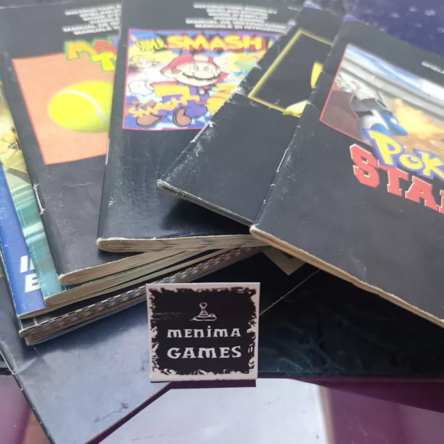 Nintendo 64 N64 Spielanleitungen | Game Manuals