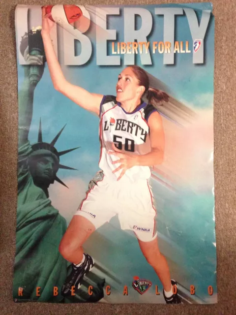 50 REBECCA LOBO New York Liberty WNBA Center Black Throwback