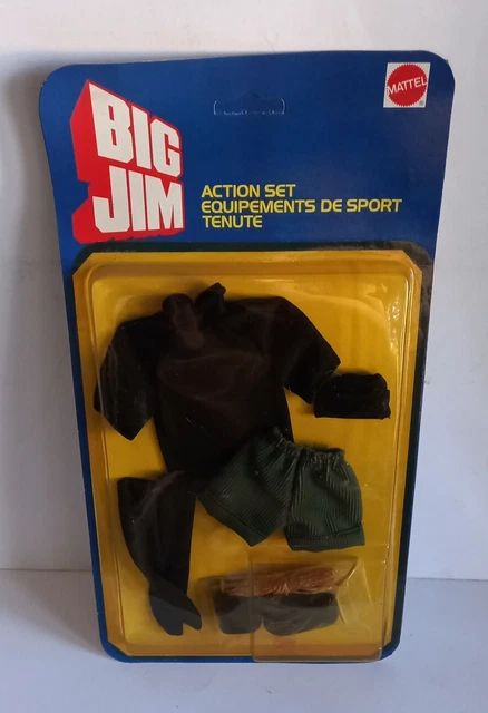 Big Jim 7149 Tenue Action Set – Vintage Mattel 1984 – MIB – Neuf