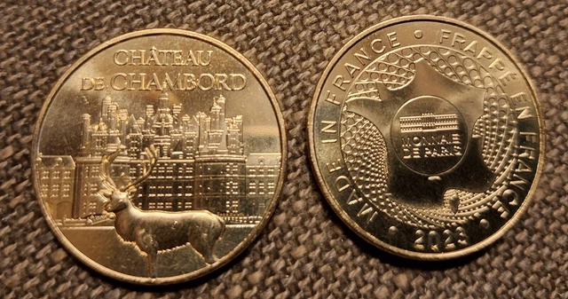 Mini médaille monnaie de paris 2007 - château royal d’amboise - La Poste