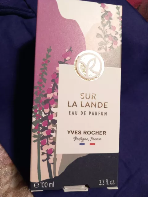 Sur La Lande Eau De Parfum Yves Rocher Profumo Donna Francia 100ml Fiori e Alghe