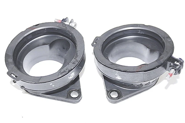 Collecteurs D'Admission Yctze Pour Honda CX500 1978-1982 - 2 Pièces Aluminium Et Caoutchouc
