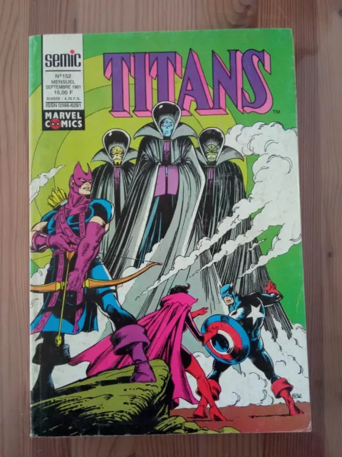 TITANS n° 152 - BD Semic comics - TBE...RAS