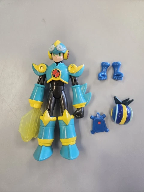 MEGAMAN NT WARRIOR Double Soul Deluxe Roll Soul Figure Battlechip