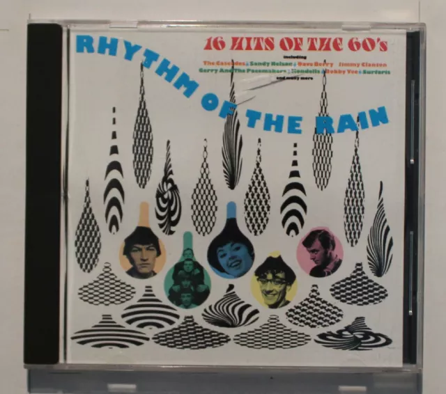 16 Hits Of The 60's Rhythm Of The Rain UK CD 1988 Cascades Sandy Nelson