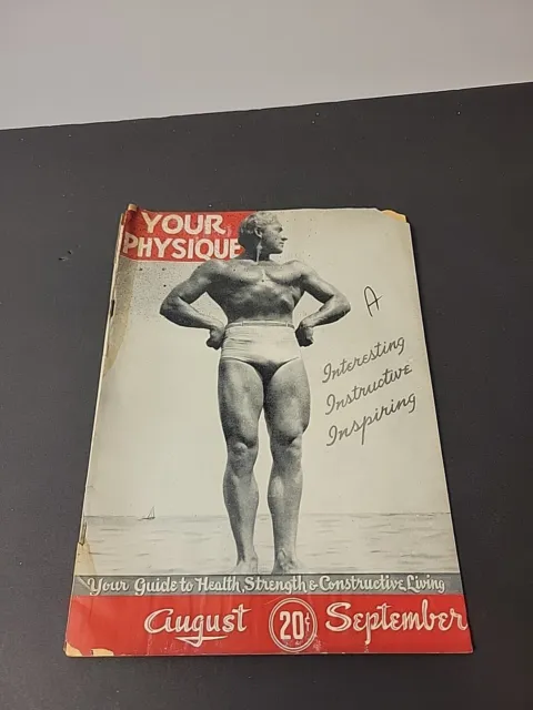 YOUR PHYSIQUE bodybuilding muscle magazine LUDWIG SHUSTERICH 9-44