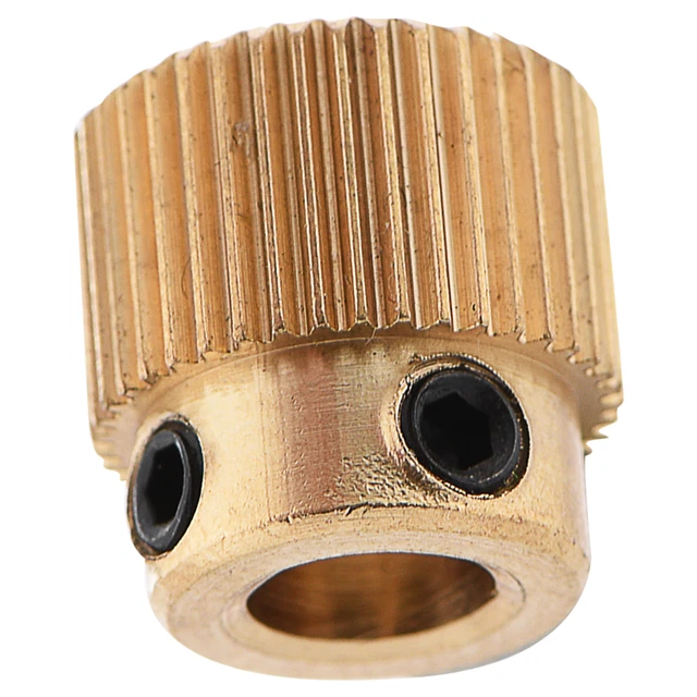 (40 denti) 10 pz ingranaggi estrusori 26/40 denti per stampante 3D Mk8 azionamento in ottone