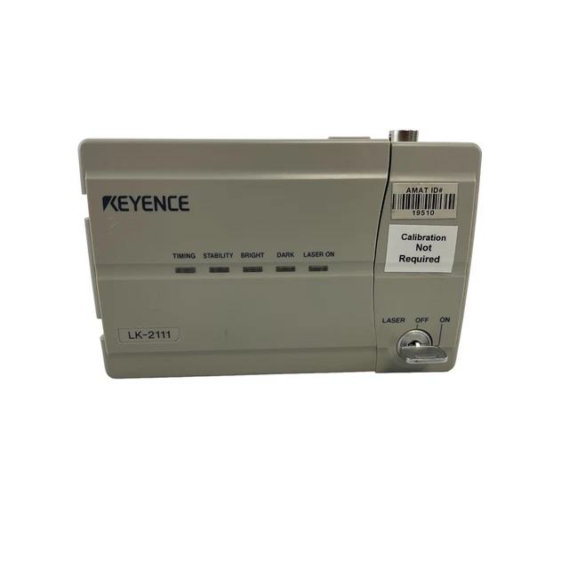 Keyence Corp Laser Controller W/Key Lk-2111 Lot Of 3 Amat
