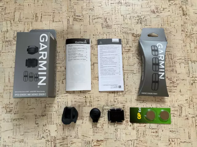 GARMIN SPEED SENSOR 2 und CADENCE SENSOR 2 - Sensoren in OVP