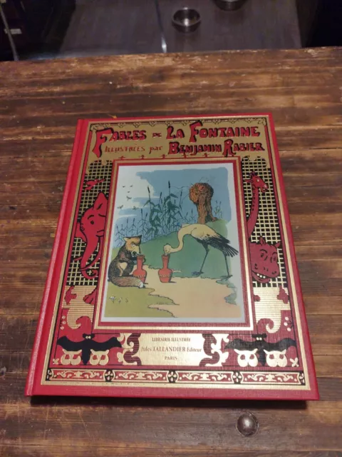 Fables De La Fontaine Illustrées Par Benjamin Rabier Édition Jules Taillandier