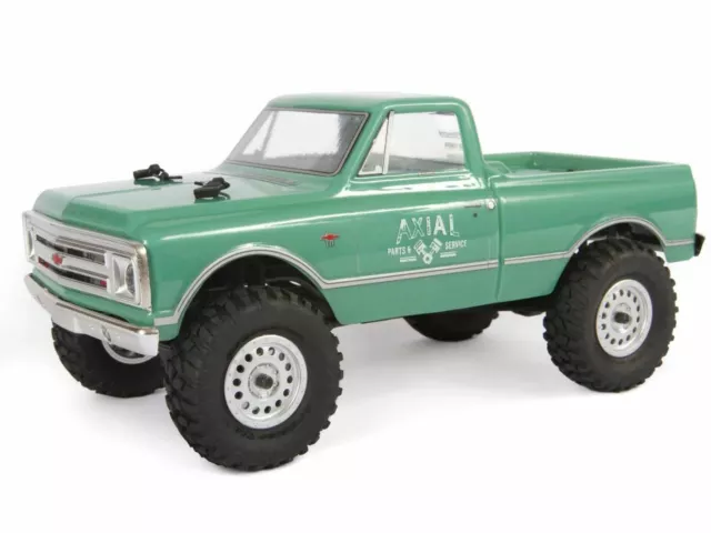 SCX24 1967 Chevrolet C10 1/24 4WD-RTR GREEN AXI00001T1 Axial 24th micro scaler