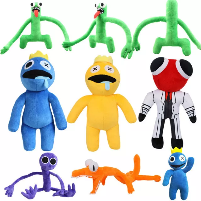 HIGH-QUALITY ROBLOX RAINBOW Friends Green Blue Plush Toys For Children And  $14.58 - PicClick AU