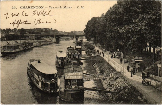 CPA AK Charenton Marne View FRANCE (1282256)