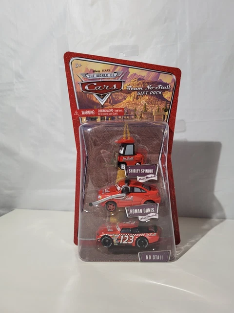 SHIRLEY SPINOUT ROMAN DUNES カーズ ミニカー Disney Cars TEAM NO STALL SHIRLEY ROMAN World Of Cars . | eBay