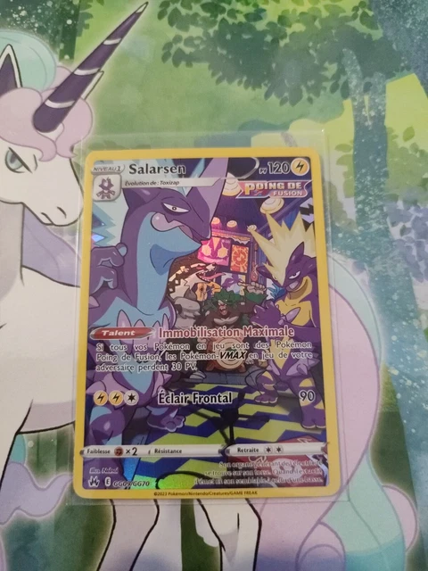 Carte Pokémon Salarsen GG09/GG70 EB12.5 Zenith Suprême FR Neuf