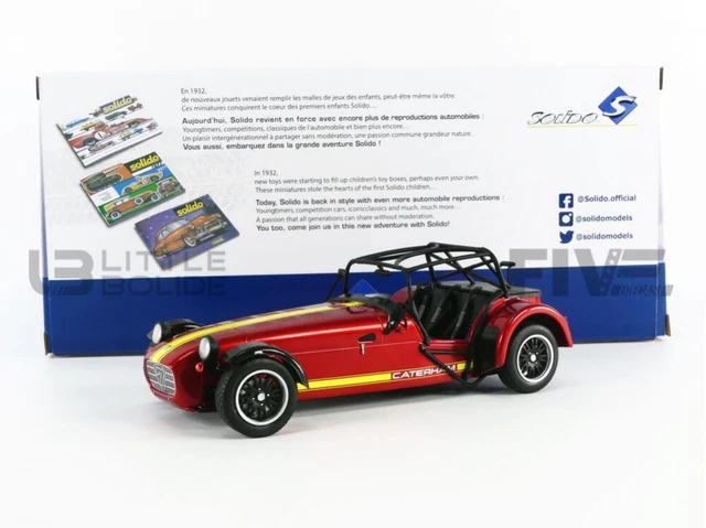 Solido 1/18 - 1801804 - Caterham Seven 275 Academy - 2014