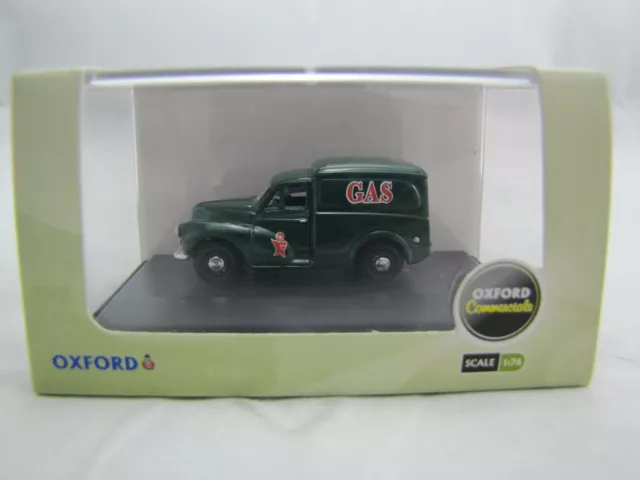 Oxford 76MM029 Gas Morris Minor Van Diecast - 1:76