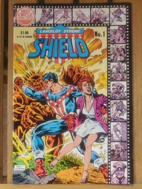 Lancelot Strong: The Shield #1 (Nm) 1983 Red Circle Comics