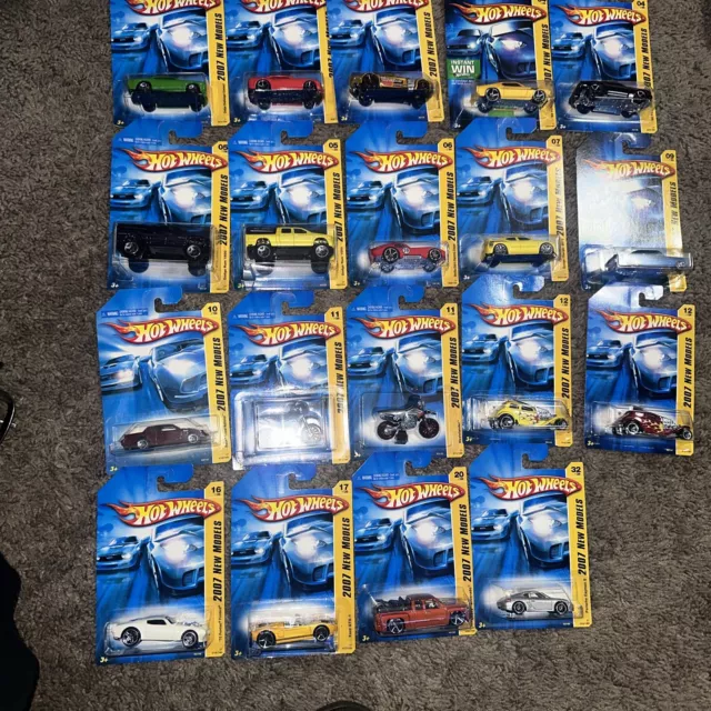 Hot Wheels 2007 New models Lot Of  19