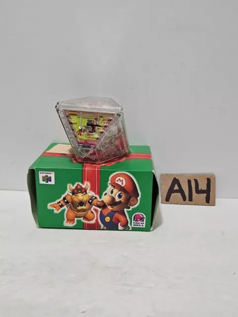 Nintendo 64 Super Mario Donkey Kong Fox McCloud Taco Bell Kids Meal box  (1997)