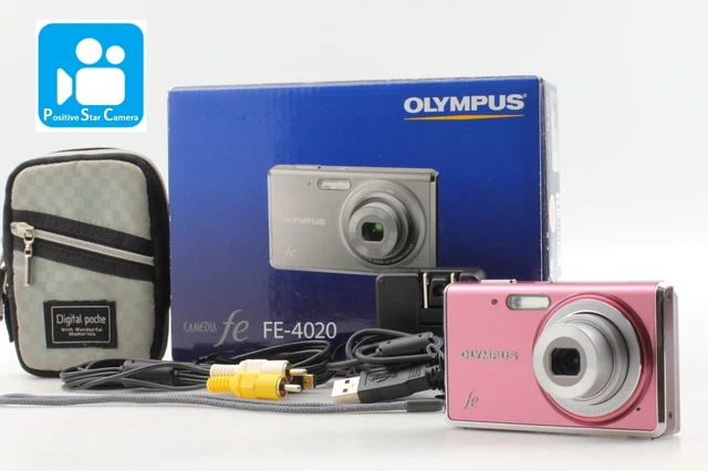 READ🎦VIDEO👀 [MINT] OLYMPUS FFE-4020 Digital Camera Pink