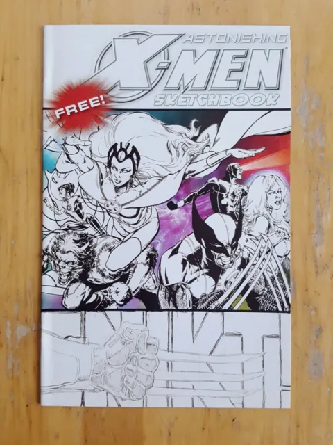 Astonishing X-Men/Amazing Spider-Man Sketchbook (2009, Marvel Comics) 9.4 NM
