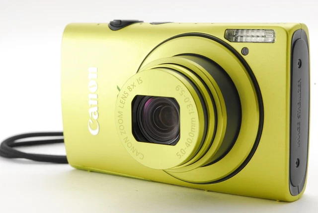 [Near Mint] Canon PowerShot IXY 600F Digital Camera Green w/Box Charger #1151