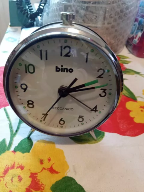 sveglia bino meccanico funzionante