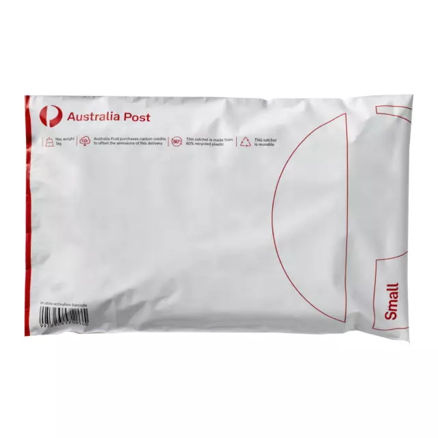 Australia Post MyPost Business Flat Rate Satchel Small – 100 Pack