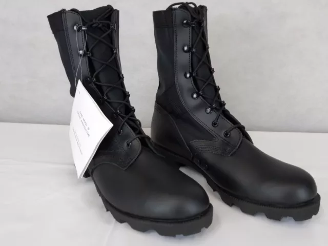 British Army - Military - MOD - Wellco Jungle Combat Boots - Black - New & Boxed 2