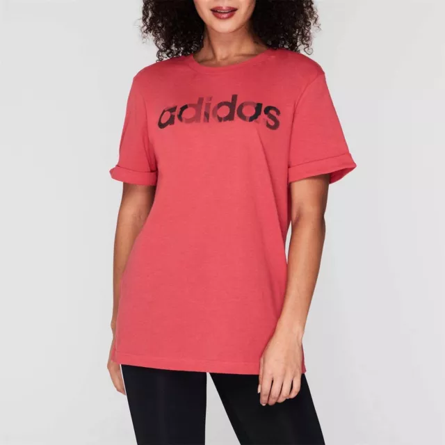 Adidas Women's Camo Boyfriend T-Shirt  (Small / UK 8-10)