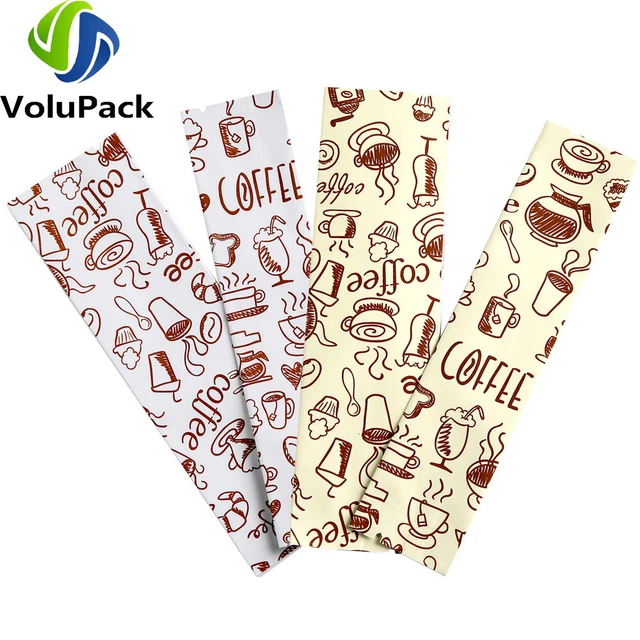 Coffee Powder Packaging Bag Open Top Vacuum Heat Seal Aluminum Mylar Pouches New