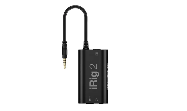 IK Multimedia iRig 2 Mobile Guitar Computer Audio Interface for iPhone & iPad