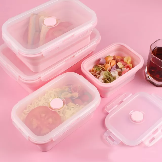 Mahlzeitbox Container Deckel Essen Faltbar Flexibilität Lang Anhaltende