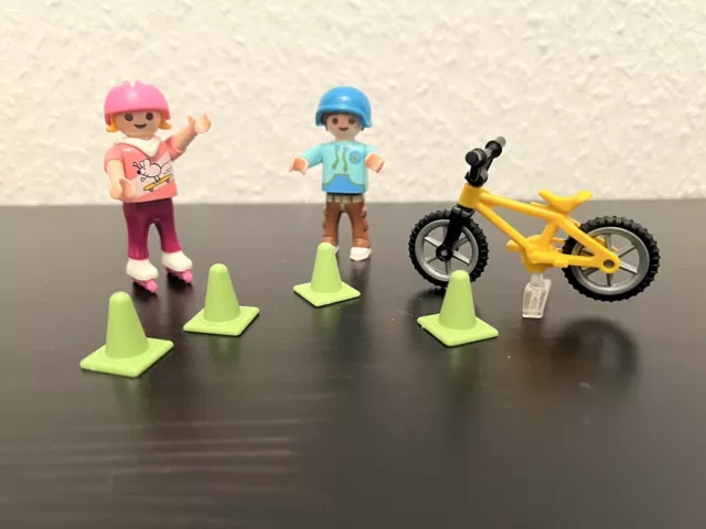 PLAYMOBIL 70061 Special Plus Kinder mit Skates und BMX