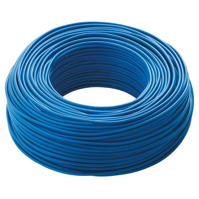 Electraline 13162 Câble Unipolaire FS17 1x2.5 Mm² Bleu 25m - Installation Fixe Éclairage Et Appareils